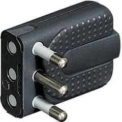 BTICINO - ENCHUFE MACHO 2PT 16A CORNER GRIS