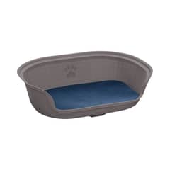 RIMAX - Cama Mascota Plástico Resistente con Cojín 77x54x23cm