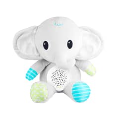MUNDO ONLINE - Elefante de peluche con Proyector de música y luz