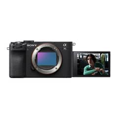 SONY - Cámara Profesional Compacta Full Frame Mirrorless ILCE-7CM2 Negra