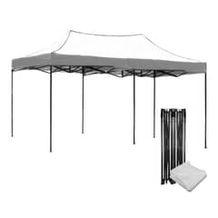 JARDIMEX - Toldo Plegable 3x6 Impermeable Araña Blanco