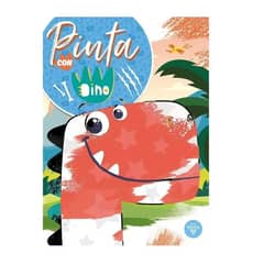 VERTICE - Libro para colorear simple Dino