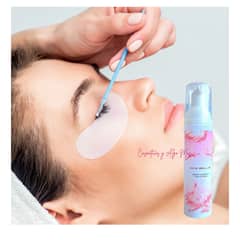 MAXBELLE - Espuma limpiadora de pestañas naturales y extensiones