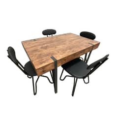 ABMTOYS - Mesa Comedor Con 4 Sillas