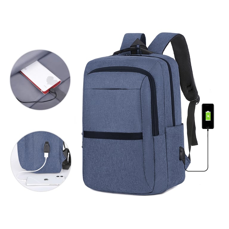 Precios Mochila Notebook Laptop USB Mujer Hombre Impermeable Negocio Coolebra