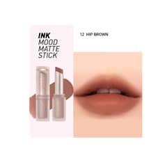 PERIPERA - Ink Mood Matte Stick 12 HIP BROWN TINTA