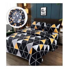 GENERICO - Sabanas Premium Algodón 2.5 Plazas King Negro Triangulo