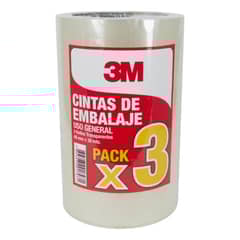 3M - Set De Cintas Adhesivas Para Embalaje 48mmx30mts