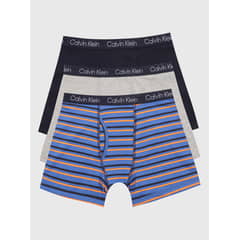 CALVIN KLEIN - Pack 3 Bóxers Niño Azul