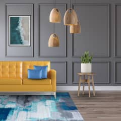 CLEMS CORTINAS - Alfombra Diseño Estambul Para Living 200x220 Clems