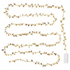 VATYERTY - 30 Led 3m Cuerda moderno con diseño de hoja