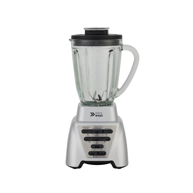 Licuadora Ultra Silver Gran capacidad 1,75L + vaso to go