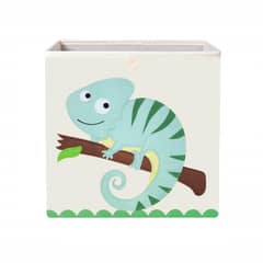 KIVARA - Caja Organizador Juguetes Ropa Infantil Camaleon