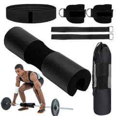 EVERSO - Kit Protector De Cuello Levantamiento De Pesas Con Barra