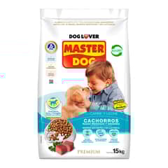 MASTER DOG - - Alimento Cachorros Carne y Leche 15 KG