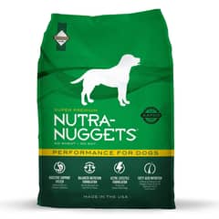 NUTRA NUGGETS - - Alimento Súper Premium Adulto Performance 15 KG