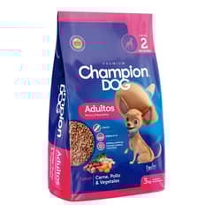 CHAMPION DOG - - Alimento Adultos Minis y Pequeños 3 KG