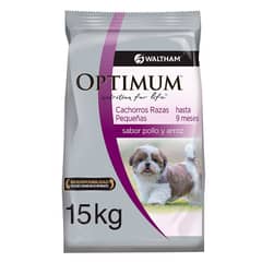 OPTIMUM - - Alimento Cachorros Razas Pequeñas Sabor Pollo 15 KG
