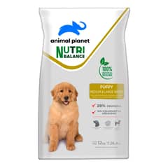 ANIMAL PLANET - - Alimento Cachorros Raza Mediana y Grande 12 KG
