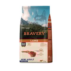 BRAVERY - Cordero Perro Adulto Mini 7kg