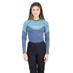 HARDWORK - Camiseta Primera Capa Hw Ecooper Mujer Blue