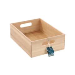 BOX SWEDEN - Caja Organizadora de Bambú 30 x 23 cm