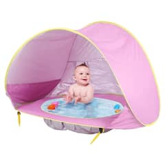 GENERICO - Tienda de campaña de playa para bebés protector solar