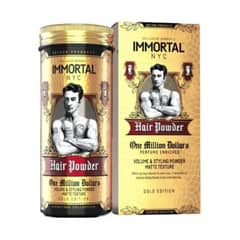 IMMORTAL NYC - Polvo Texturizador One Million Dollars Negro 20gr