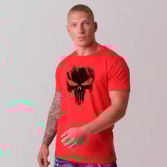 KUSSI COLLECTION - Polera The Punisher Edicion Limitada Red