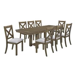 GENERICO - Juego de Comedor 8 Sillas Mortimer (8 Puestos)