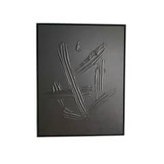 GENERICO - Cuadro decorativo negro 90x70