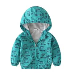 GENERICO - Cortaviento Chaqueta infantil Impermeable Autos