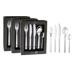 ARTHOME - Set Cuchilleria 60 Piezas Acero Inoxidable CUC02