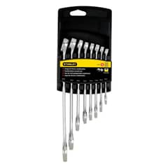 STANLEY - Juego 8 llaves combinadas métricas 88855
