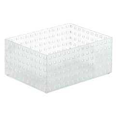 LIKE-IT - Canasto Organizador para Cajon. 28 x 21 cm. Transparente