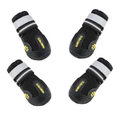 LELOX - Zapatos para perros Negro Talla 4