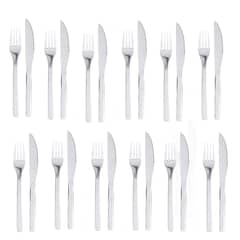 ARTHOME - Set Cubiertos 24 Piezas Acero Inoxidable CUC34