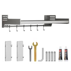 HALMAN - Estante Repisa Horno Microondas Rack Organizador Color Gris