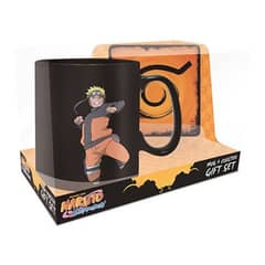 ABYSTYLE - NARUTO SHIPPUDEN CLONE JUTSU MAGIC TAZA AND COASTER SET