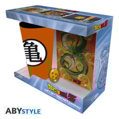 ABYSTYLE - SET DE REGALO DE DRAGON BALL XXL VASO/PIN/POCKET NOTEBOOK