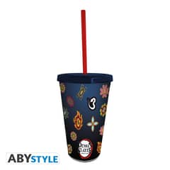 ABYSTYLE - VASO DE DEMON SLAYER PILARES PLASTICO 16 OZ