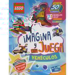 EDITORIAL GUADAL - LIBRO LEGO - IMAGINA Y JUEGA VEHICULOS