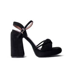 BOTELI - Taco Mujer Negro Cristel