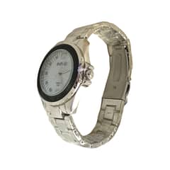 AUGUST STEINER - Reloj Análogo Movimiento Suizo Plateado