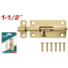 TOTAL TOOLS - Pestillo Picaporte, Pasador De 1.5 Pulgadas