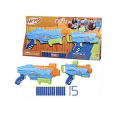 NERF - Lanzador Elite Junior Ultimate Kit Inicio + 15 dardos