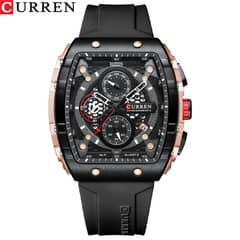 CURREN - Reloj de cuarzo para hombres