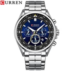 CURREN - Reloj de cuarzo para hombres