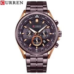 CURREN - Reloj de cuarzo para hombres