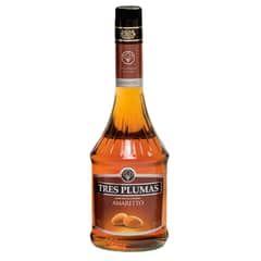 TRES PLUMAS - Licor Licor De Amaretto 24° 700Cc